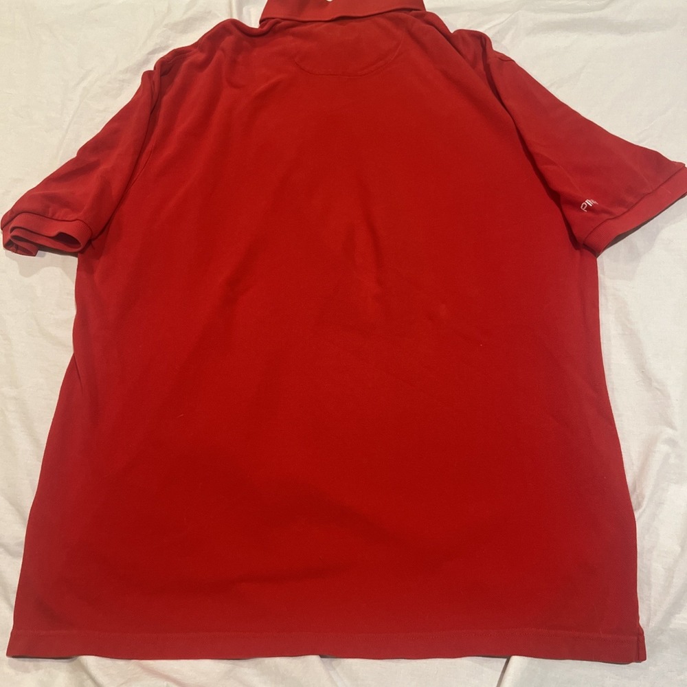Vintage Ping Eagle Polo Golf Shirt Men's XL Red Logo Knit Solid 2011 - Picture 6 of 8
